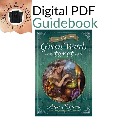 The green witch tarot guidebool